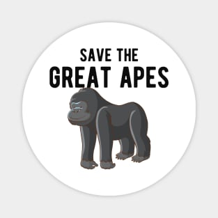 Great Ape - Save great apes Magnet